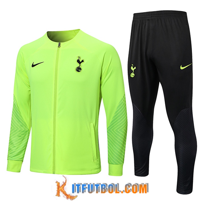 Chandal Equipos De Futbol - Chaqueta Tottenham Hotspurs Verde 2022/2023