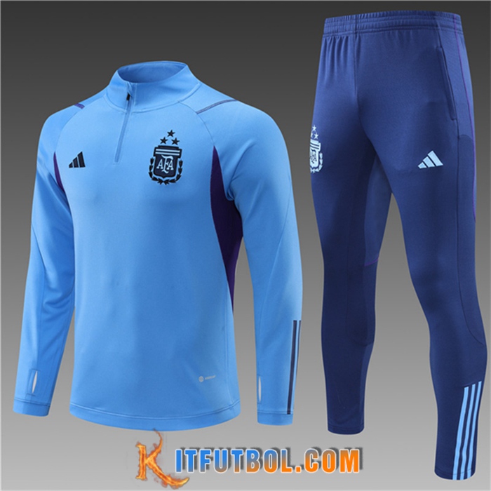 Chandal Equipos De Futbol Argentina 3 Stars Ninos Azul Claro 2022/2023