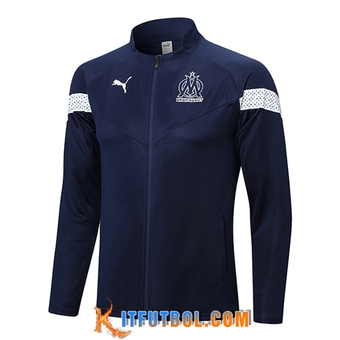 Chaquetas Futbol Marsella Azul marino 2022/2023