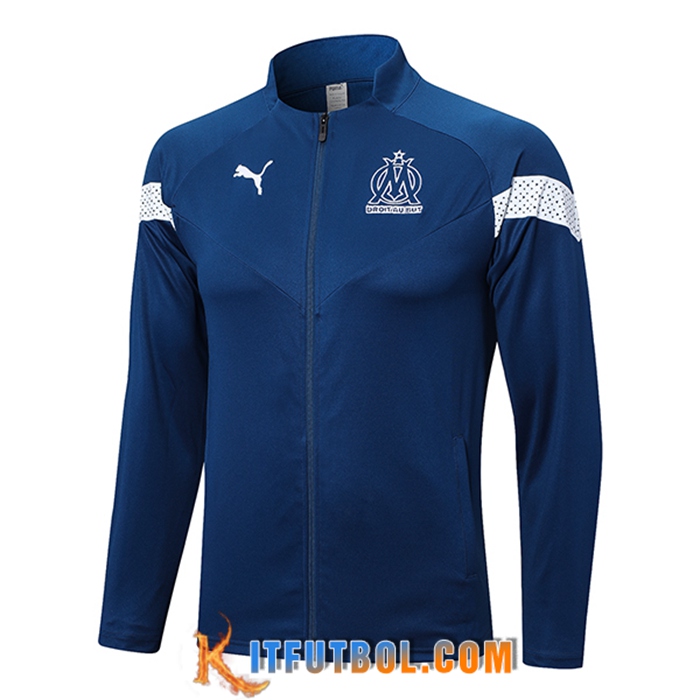 Chaquetas Futbol Marsella Azul 2022/2023