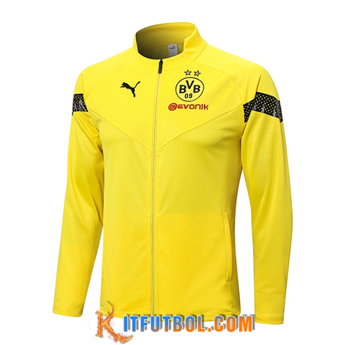 Chaquetas Futbol Dortmund Amarillo 2022/2023