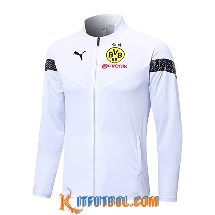 Chaquetas Futbol Dortmund Blanco 2022/2023