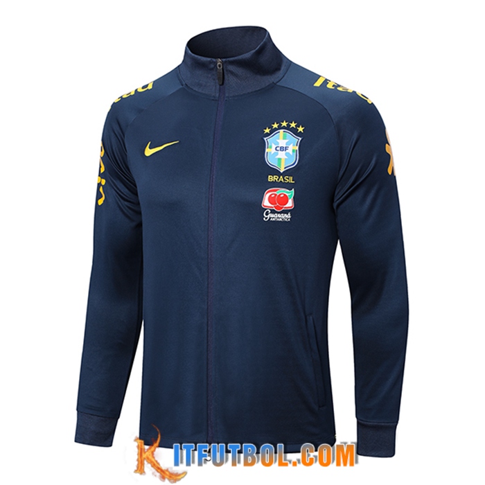 Chaquetas Futbol Brasil Azul marino 2022/2023