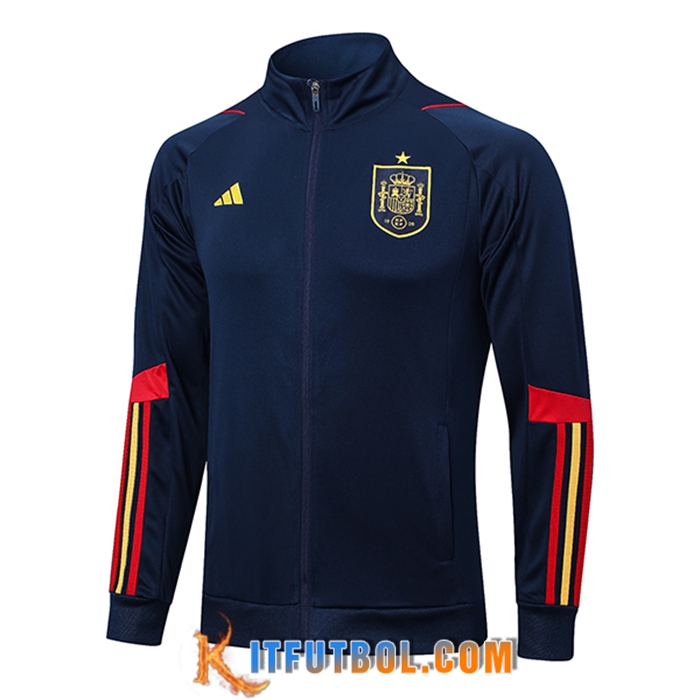 Chaquetas Futbol España Azul marino 2022/2023