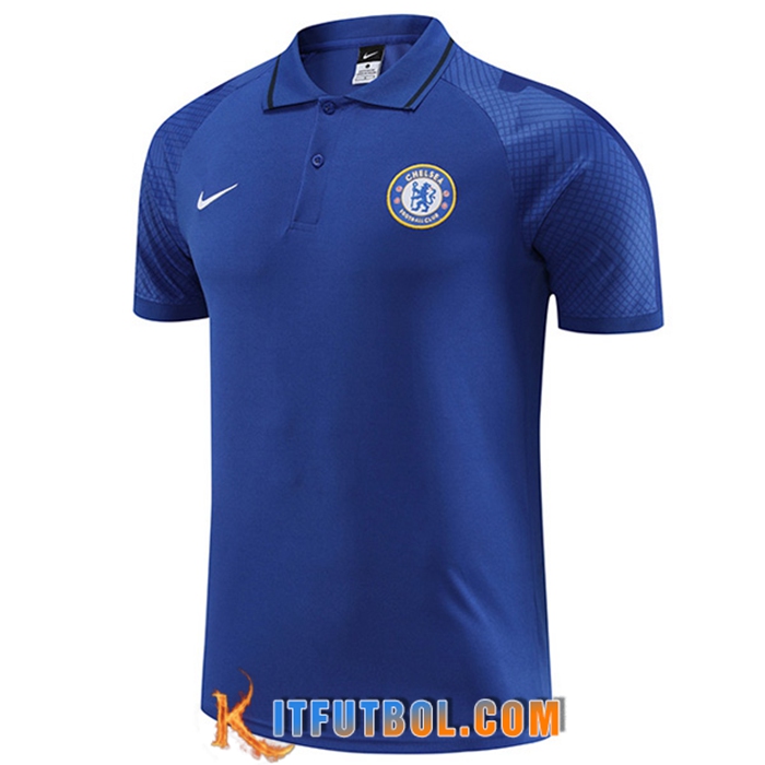 Camiseta Polo FC Chelsea Azul 2022/2023 -02