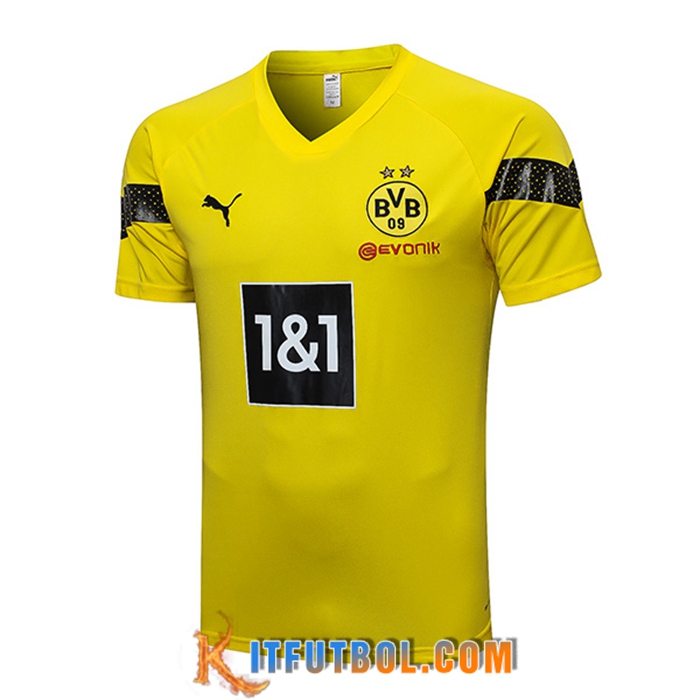 Camiseta Entrenamiento Dortmund Amarillo 2022/2023