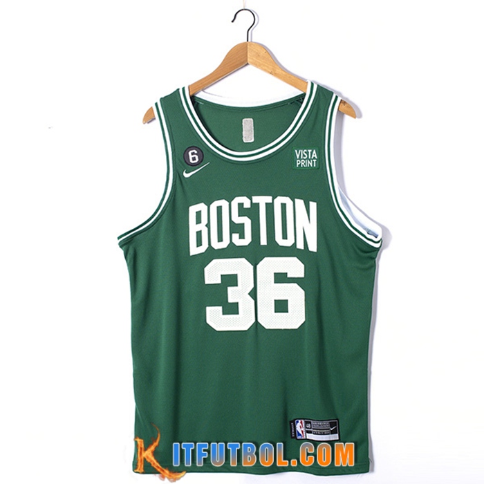 Camisetas Boston Celtics (SMART #36) 2022/23 Verde