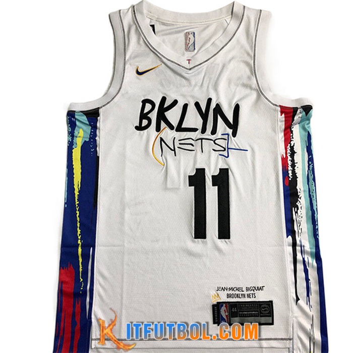 Camisetas Brooklyn Nets (IRVING #11) 2022/23 Blanco