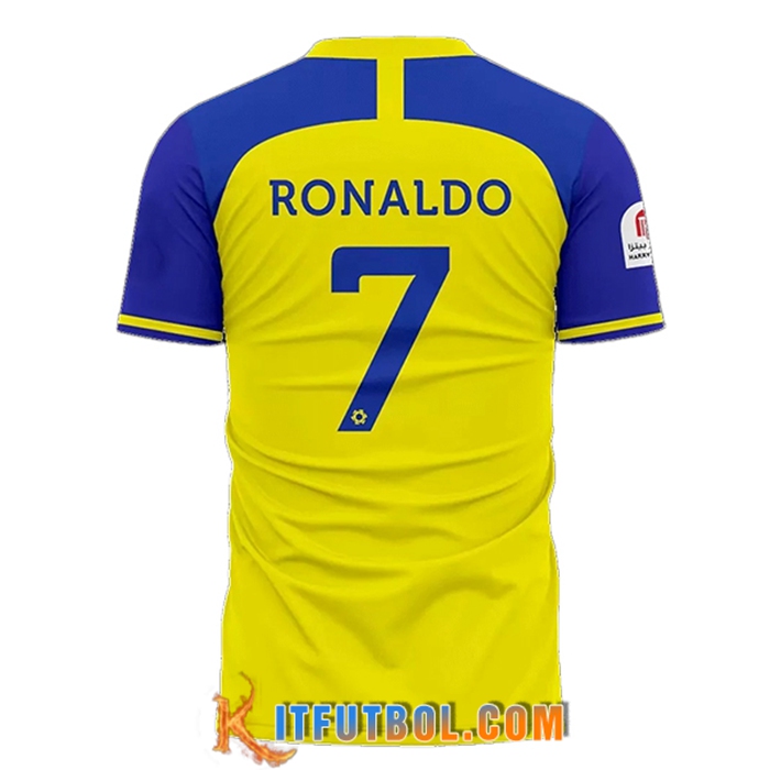 Nueva Camisetas De Futbol Al-Nassr (RONALDO #7) Primera 2022/2023