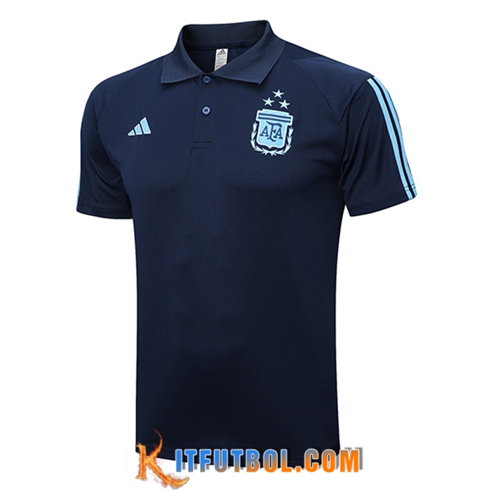 Camiseta Polo Argentina Azul marino 2023/2023