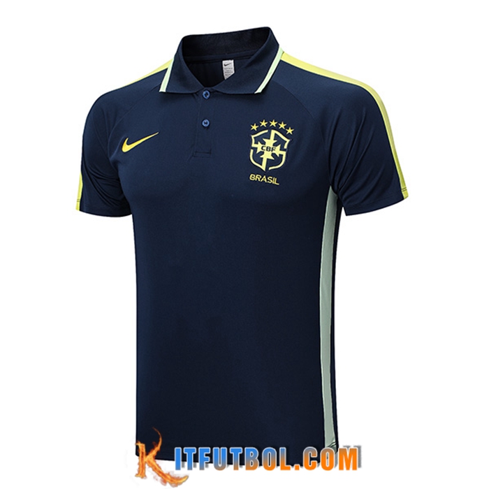 Camiseta Polo Brasil Azul marino 2023/2023