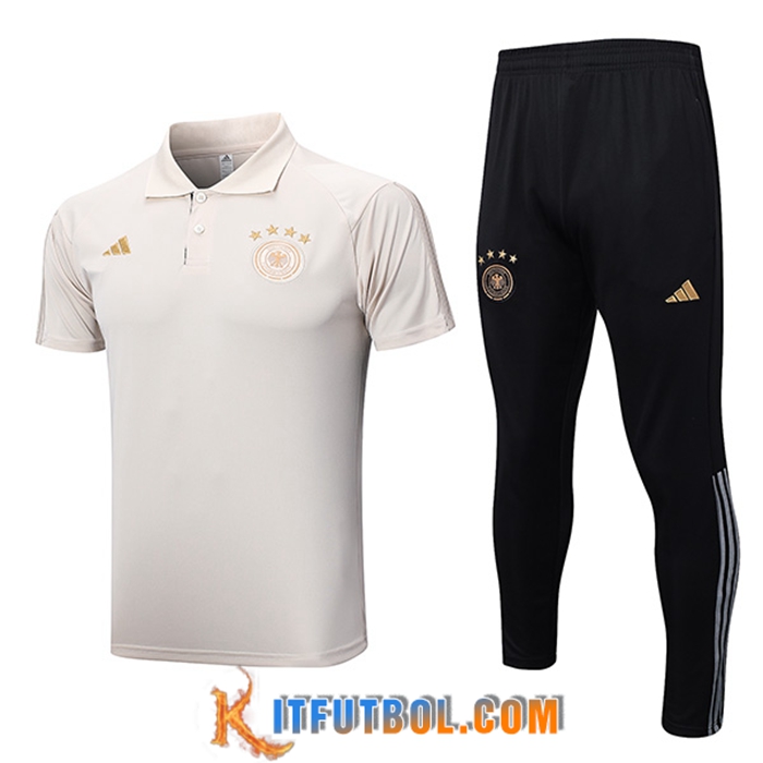 Camiseta Polo Alemania Amarillo 2023/2023