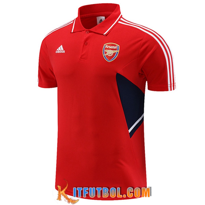 Camiseta Polo Arsenal Rojo 2023/2023