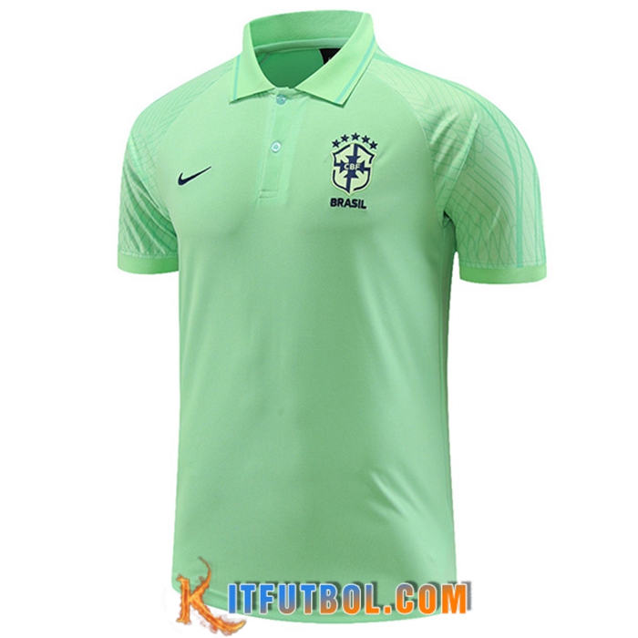 Camiseta Polo Brasil Verde 2023/2023
