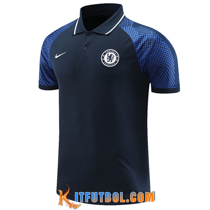 Camiseta Polo FC Chelsea Azul marino 2023/2023
