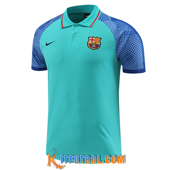 Camiseta Polo FC Barcelona Verde 2023/2023