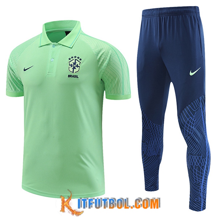 Camiseta Polo Brasil Verde 2023/2023