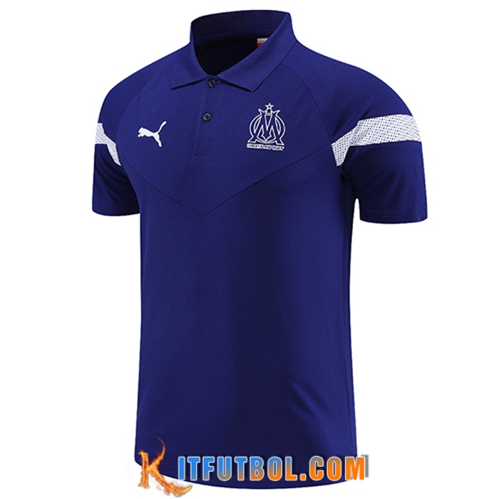 Camiseta Polo Marsella Azul 2023/2023