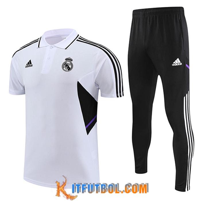 Camiseta Polo Real Madrid Blanco 2023/2023