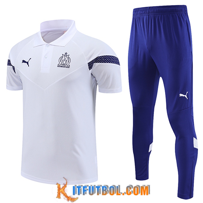 Camiseta Polo Marsella Blanco 2023/2023