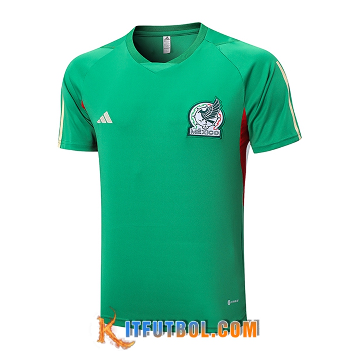 Camiseta Entrenamiento México Verde 2023/2023