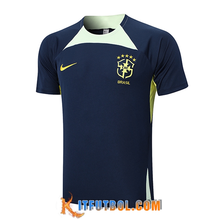 Camiseta Entrenamiento Brasil Azul marino 2023/2023