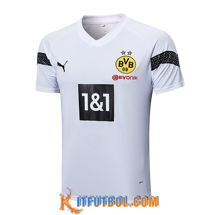 Camiseta Entrenamiento Dortmund Blanco 2023/2023