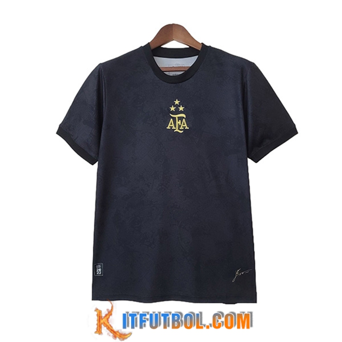 Camiseta Entrenamiento Argentina Negro 2023/2023