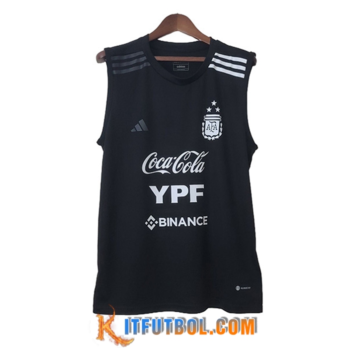 Chalecos De Futbol Argentina Negro 2023/2023