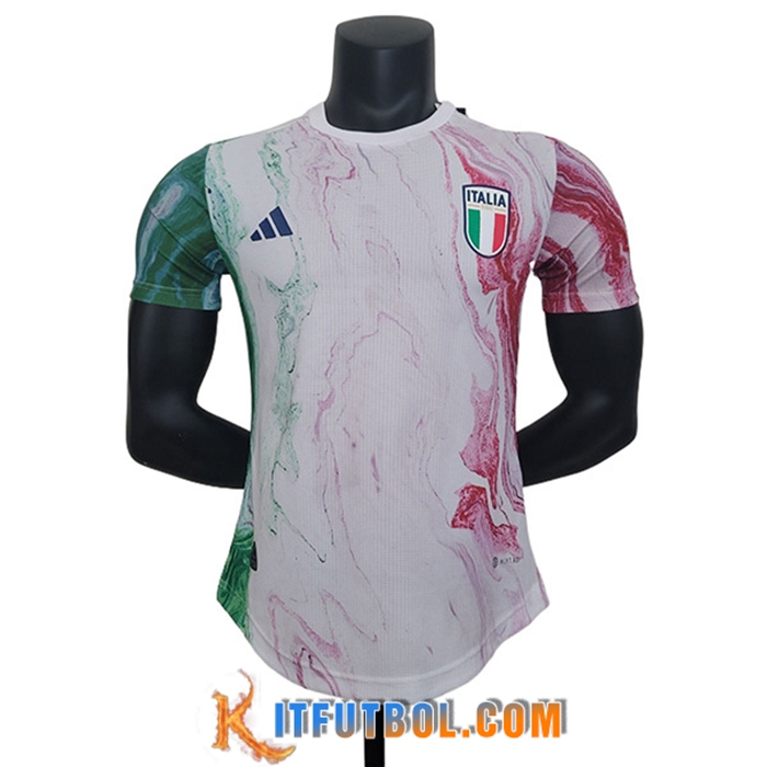 Camiseta Entrenamiento Italia Blanco/Verde/Rosa 2023