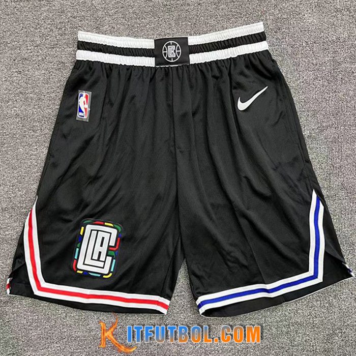 Cortos NBA Los Angeles Clippers Negro
