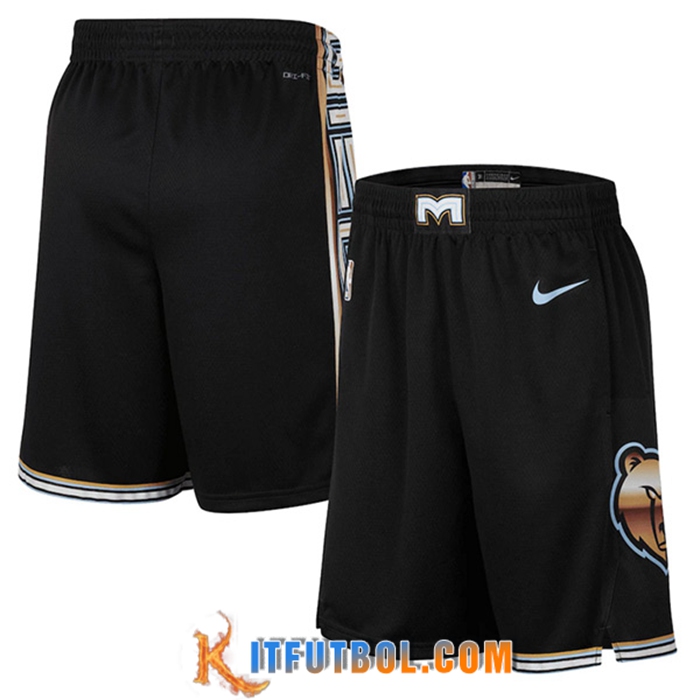 Cortos NBA Memphis Grizzlies Negro
