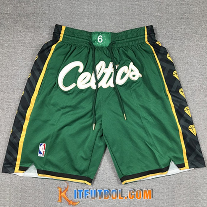 Cortos NBA Boston Celtics Verde