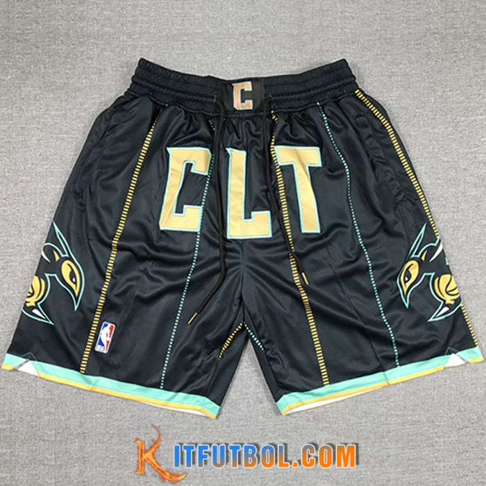 Cortos NBA Charlotte Hornets Negro