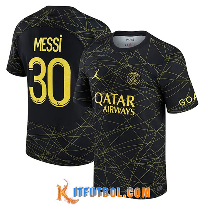 Camisetas De Futbol PSG (MESSI #30) 2023/2023 Fourth