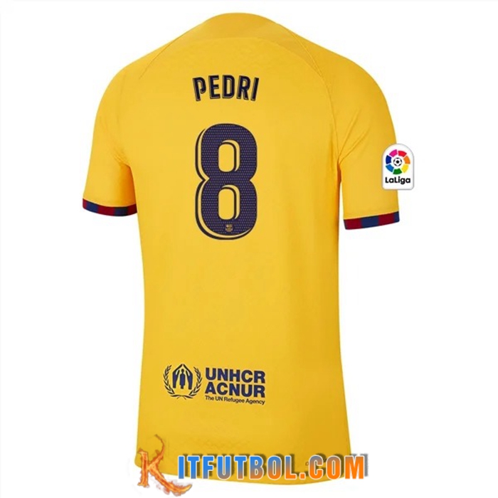 Camisetas De Futbol Barcelona (PEDRI #8) 2023/2023 Fourth