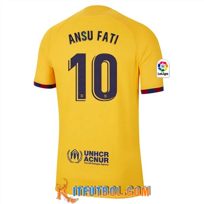 Camisetas De Futbol Barcelona (ANSU FATI #10) 2023/2023 Fourth