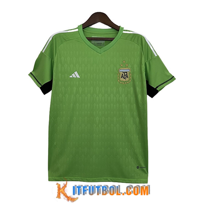 Camiseta Equipo Nacional Argentina 3 Stars Portero 2023/2023