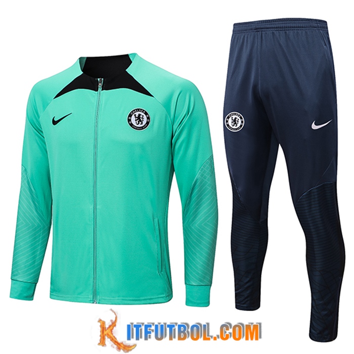 Chandal Equipos De Futbol - Chaqueta FC Chelsea Verde 2023/2023