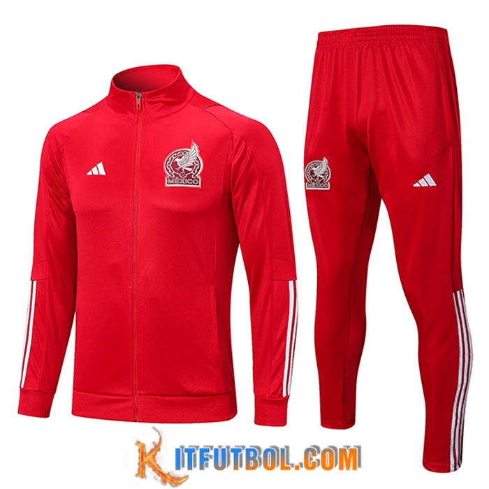 Chandal Equipos De Futbol - Chaqueta México Rojo 2023/2023