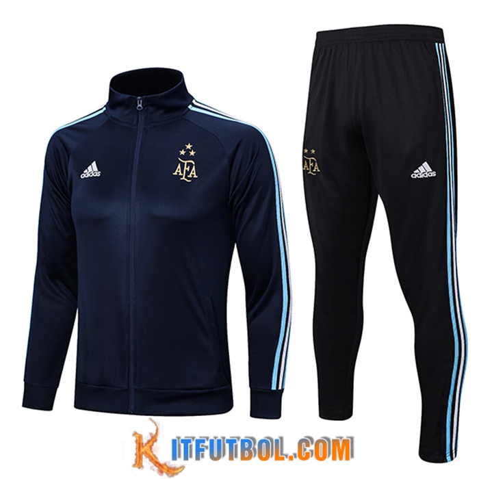 Chandal Equipos De Futbol - Chaqueta Argentina 3 Stars Azul marino 2023/2023