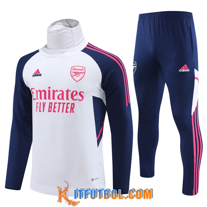 Chandal Equipos De Futbol Arsenal High Collar Blanco 2023/2023