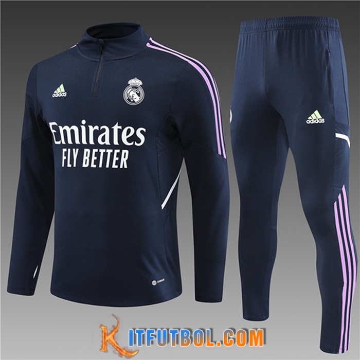 Chandal Equipos De Futbol Real Madrid Ninos Azul marino 2023/2023