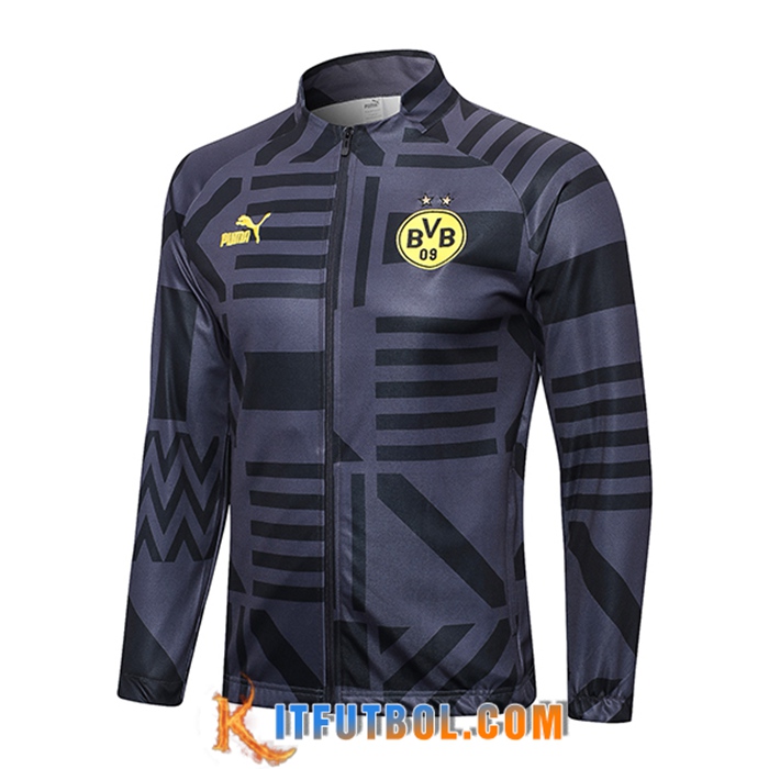 Chaquetas Futbol Dortmund Gris 2023/2023
