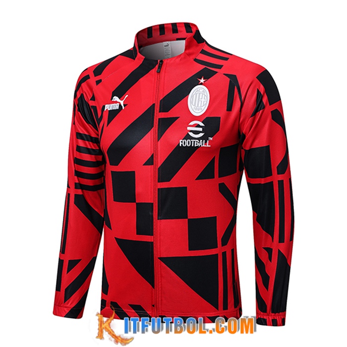 Chaquetas Futbol AC Milan Rojo 2023/2023