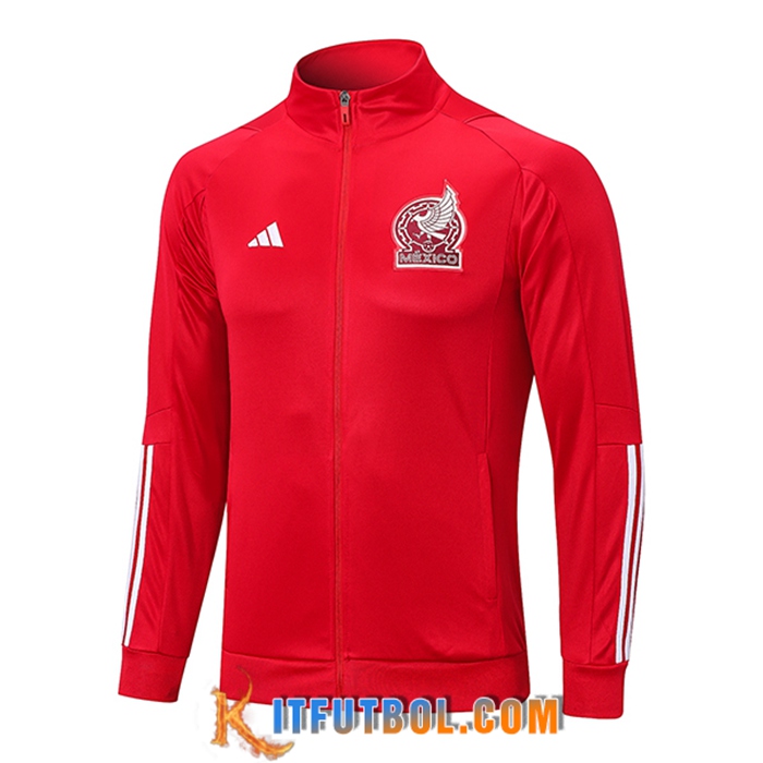 Chaquetas Futbol México Rojo 2023/2023