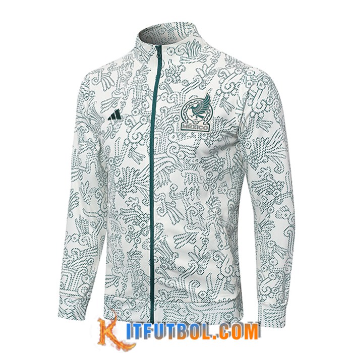 Chaquetas Futbol México Blanco 2023/2023