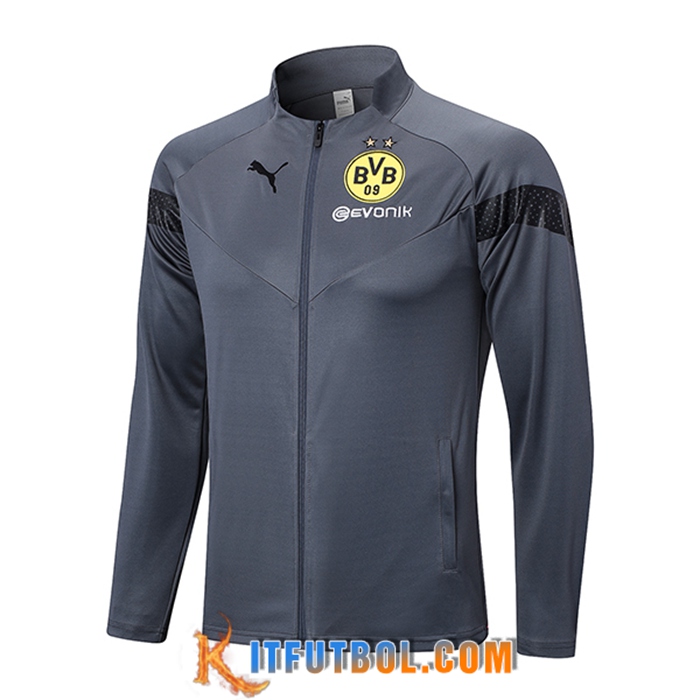 Chaquetas Futbol Dortmund Gris 2023/2023