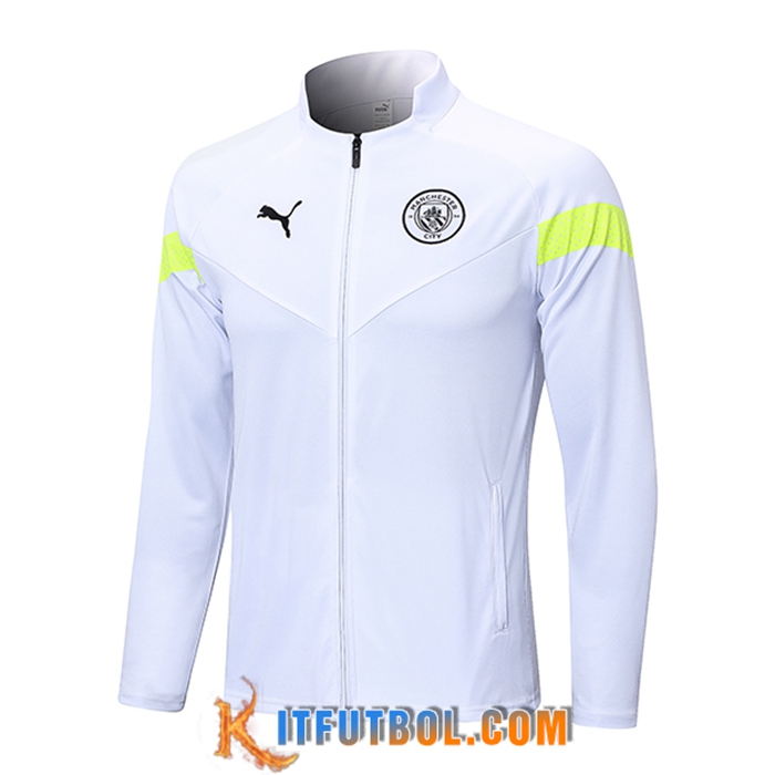 Chaquetas Futbol Manchester City Blanco 2023/2023