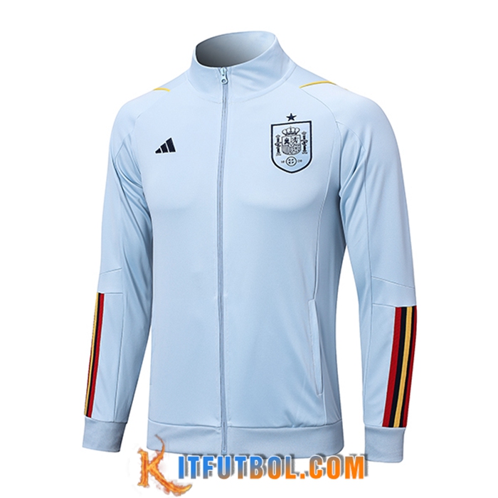 Chaquetas Futbol España Azul Claro 2023/2023